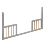 Troll Nursery dječiji krevetić Lukas i GRATIS zaštitna ograda 120x60cm Soft Grey/Wax - Image 10