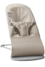 BabyBjörn Ležaljka za bebe Bliss - Woven Mélange, Light Beige