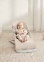 BabyBjörn Ležaljka za bebe Bliss - Woven Mélange, Light Beige - Image 12