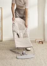 BabyBjörn Ležaljka za bebe Bliss - Woven Mélange, Light Beige - Image 7