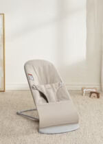 BabyBjörn Ležaljka za bebe Bliss - Woven Mélange, Light Beige - Image 4