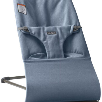 BabyBjörn Ležaljka za bebe Bliss - Woven Mélange, Blue