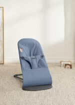 BabyBjörn Ležaljka za bebe Bliss - Woven Mélange, Blue - Image 9