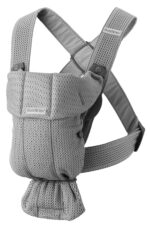 BabyBjörn Nosiljka za bebe Mini - Grey, 3D Mesh - Image 4