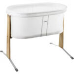 BabyBjörn Kolijevka, White + Prekrivač (čaršaf), Organic