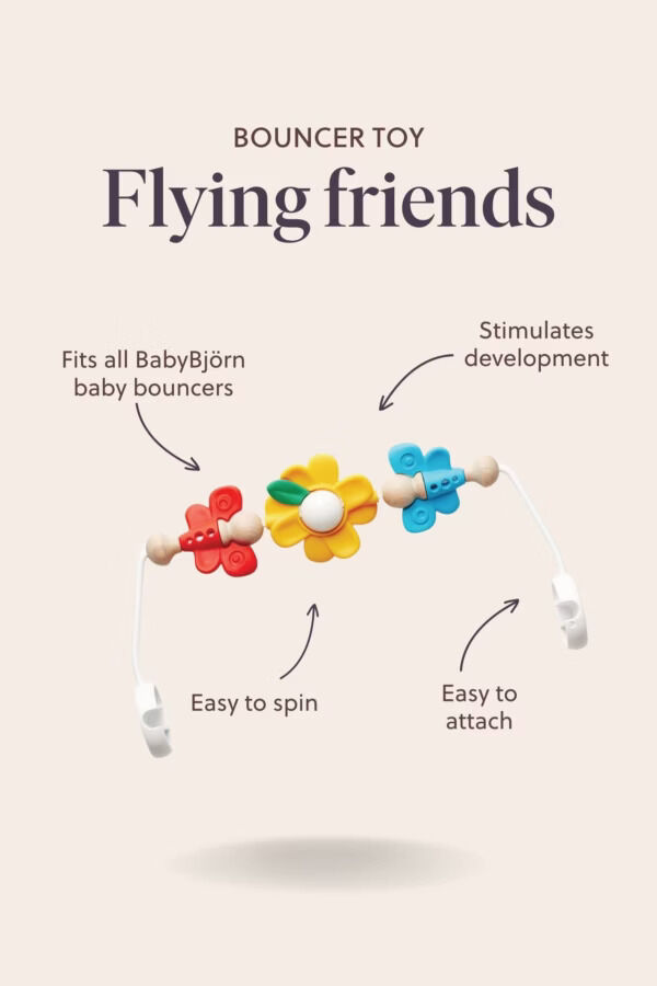 BabyBjörn igračka za ležaljku - Flying friends - Image 2