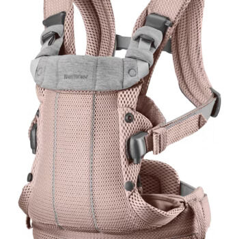 BabyBjörn Nosiljka Harmony – Dusty pink, 3D Mesh