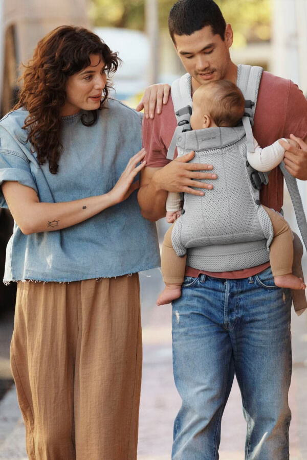 BabyBjörn Nosiljka Harmony – Silver, 3D Mesh - Image 7