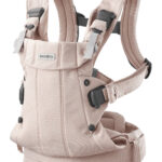 BabyBjörn Nosiljka Harmony – Light pink, Woven mélange