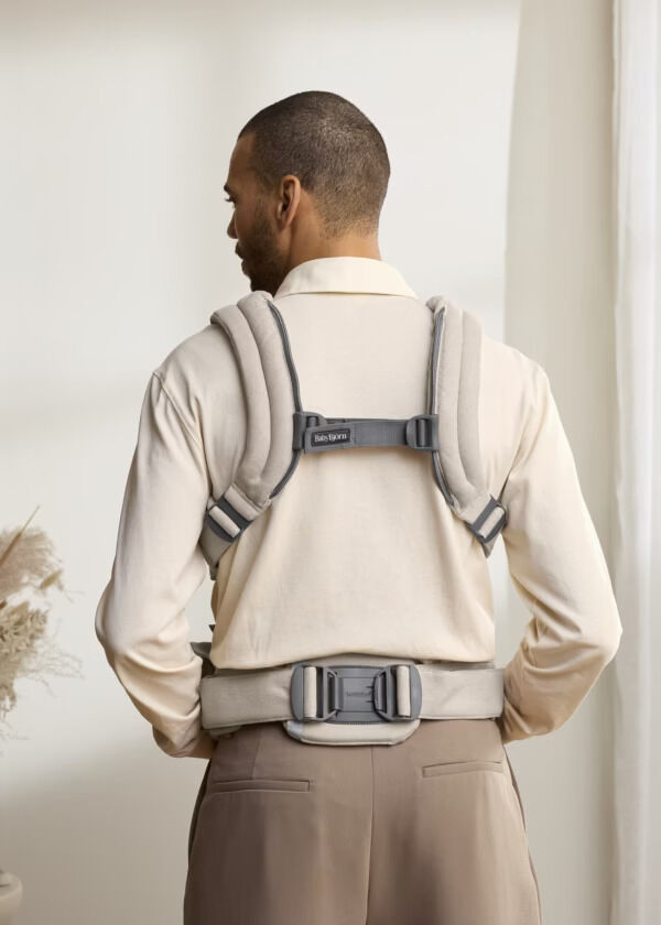 BJ08803209 BabyBjörn Nosiljka Harmony – Light beige, Woven mélange - Image 10