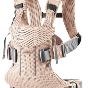 BabyBjörn Nosiljka za bebe One Air – Pearly Pink, 3D Mesh
