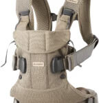 BabyBjörn Nosiljka za bebe One Air – Grey Beige, 3D Mesh