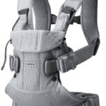 BabyBjörn Nosiljka za bebe One Air – Silver, 3D Mesh