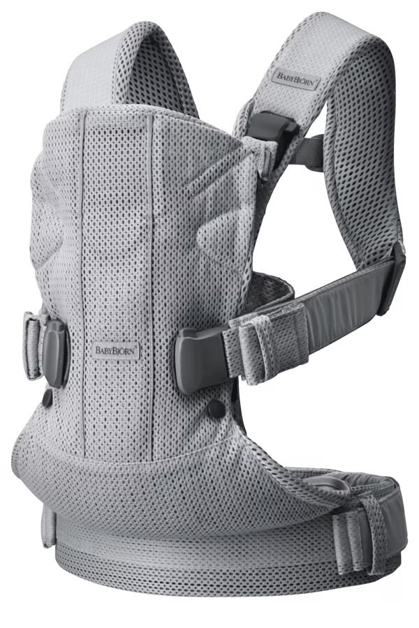 BabyBjörn Nosiljka za bebe One Air – Silver, 3D Mesh - Image 5