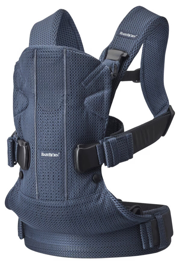 BabyBjörn Nosiljka za bebe One Air – Navy Blue, 3D Mesh - Image 5