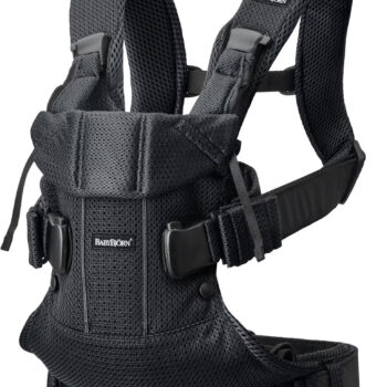BabyBjörn Nosiljka za bebe One Air – Black, 3D Mesh
