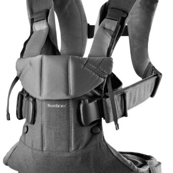 BabyBjörn Nosiljka One – Denim/Dark Grey, Woven