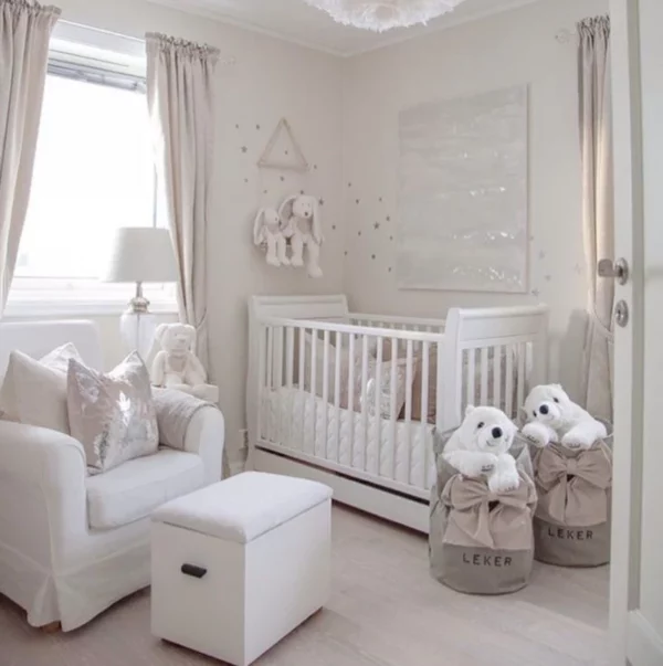 Troll Nursery dječiji krevetić Romantica 120x60cm - White - Image 2