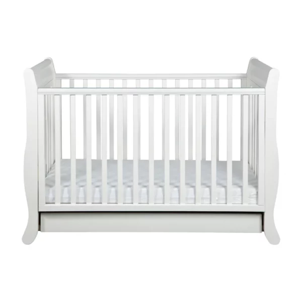 Troll Nursery dječiji krevetić Romantica 120x60cm - White - Image 7