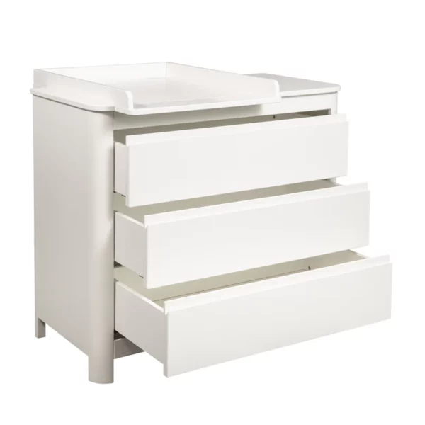 Troll Nursery komoda Sun i podloga za previjanje - White - Image 3