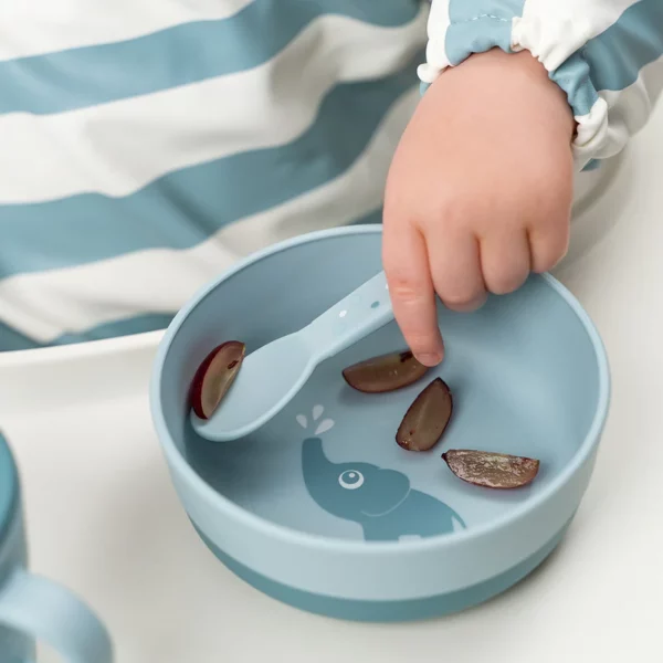 Done by Deer Foodie zdjelica s anti-slip bazom - Elphee Blue - Image 3