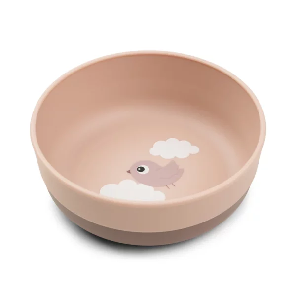 Done by Deer Foodie zdjelica s anti-slip bazom - Happy clouds Powder - Image 1