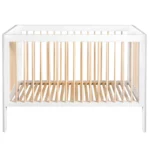 Troll Nursery dječiji krevetić Lukas i GRATIS zaštitna ograda 120x60cm White/Wax - Image 2
