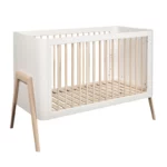 Troll Nursery dječiji krevetić Torsten i GRATIS zaštitna ogradica 120x60cm White/Wax - Image 5