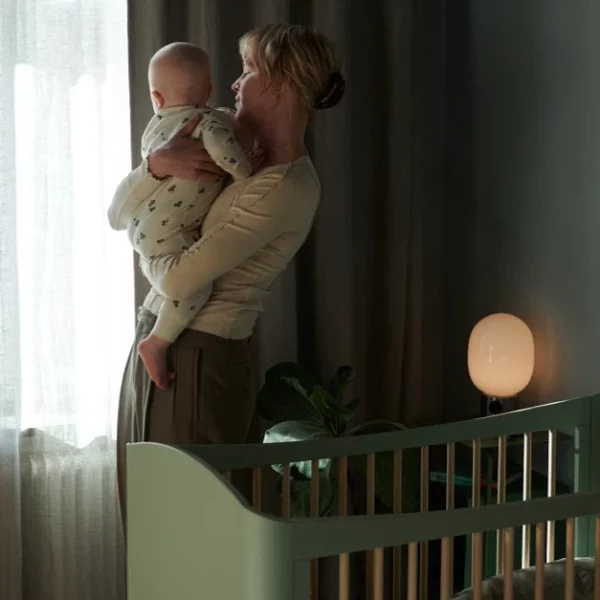 Troll Nursery dječiji krevetić Wave 120x60cm - Light Green/Wax - Image 7