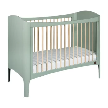 Troll Nursery dječiji krevetić Wave 120x60cm - Light Green/Wax