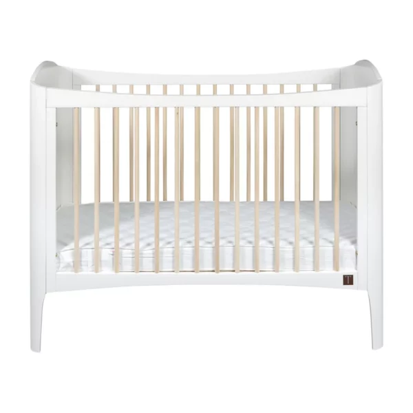 WaveCotCOT-WA0638-WH_1_800x Troll Nursery dječiji krevetić Wave i GRATIS zaštitna ograda 120x60cm White/Wax - Image 4