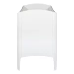 Troll Nursery dječiji krevetić Wave i GRATIS zaštitna ograda 120x60cm White/Wax - Image 3