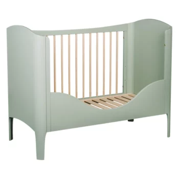 Troll Nursery zaštitna ograda za dječiji krevetić Wave Junior 120x60cm - Light green