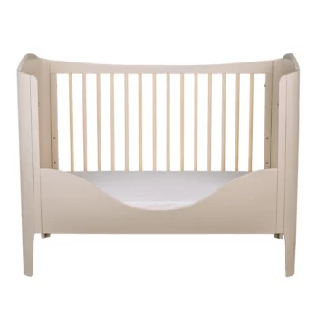Troll Nursery zaštitna ograda za dječiji krevetić Wave Junior 120x60cm - Sand