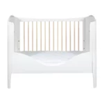 Troll Nursery dječiji krevetić Wave i GRATIS zaštitna ograda 120x60cm White/Wax - Image 7