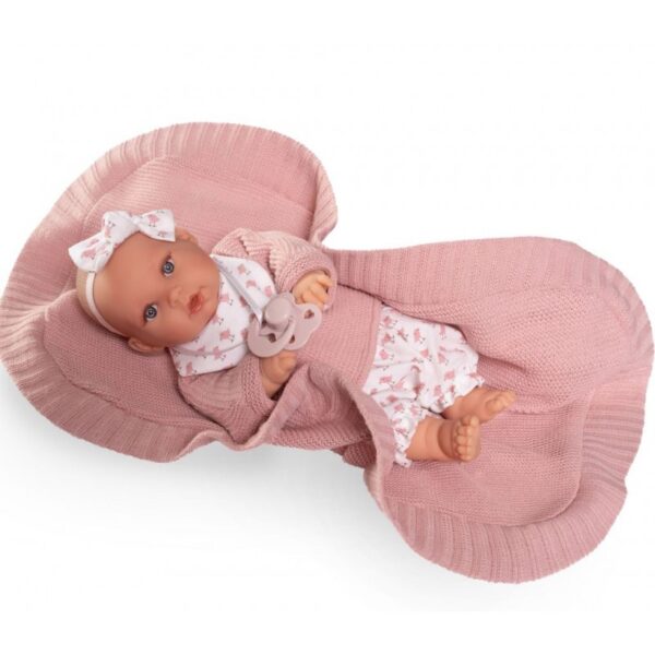 lalka-kika-27-cm-antonio-juan-11325 Antonio Juan lutka Kika s dekicom i mašnicom 27 cm - Image 3