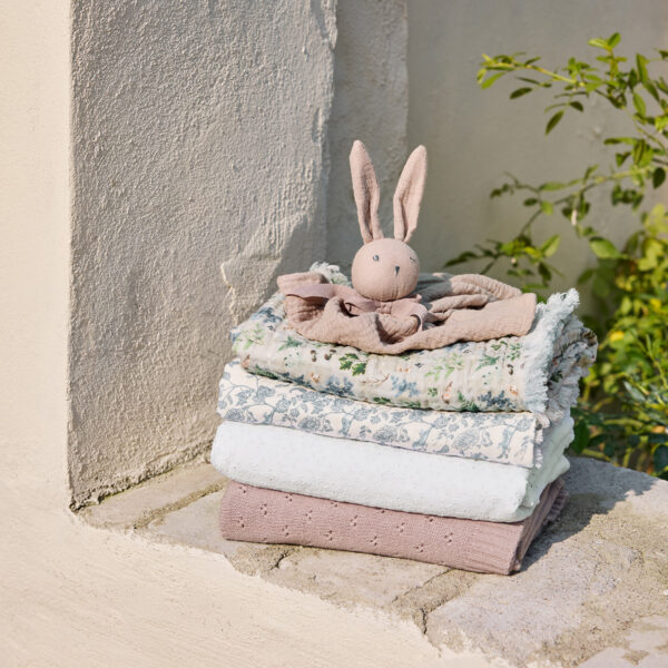 30326205209NA Pointelle Blanket Misty Pink 05 Elodie Pointelle mekana dekica, Misty Pink - Image 5