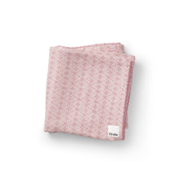 Elodie Mekana bambus muslin dekica 80×80 – Embroidery Anglaise Pink