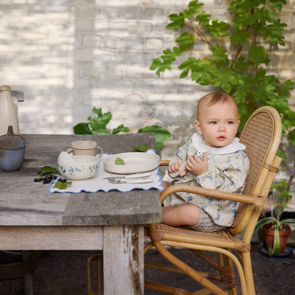 Elodie Set silikonski tanjir, nož i viljuška - Bunny Darling - Image 3