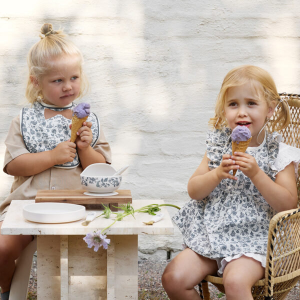 Elodie Set silikonska zdjelica i kašikica – Garden Leo Toile - Image 4