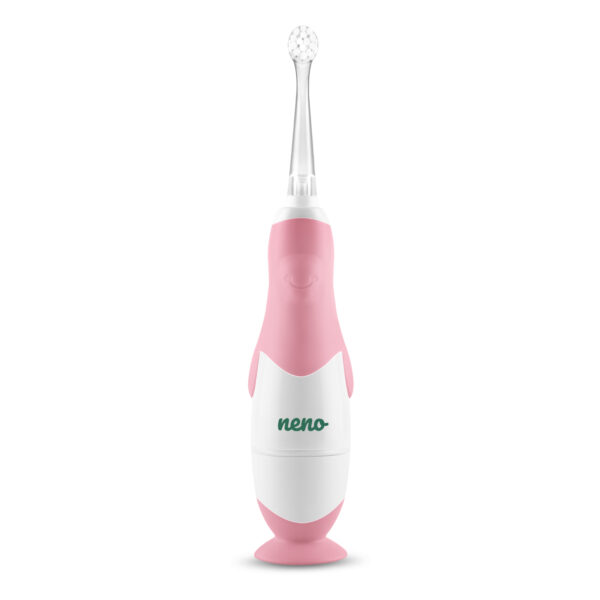 Neno Denti – Električna četkica za zube za bebe (3–36m) Pink - Image 1