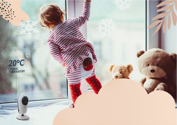 Neno Vera bežični baby monitor s kamerom i ekranom 3.2” - Image 4