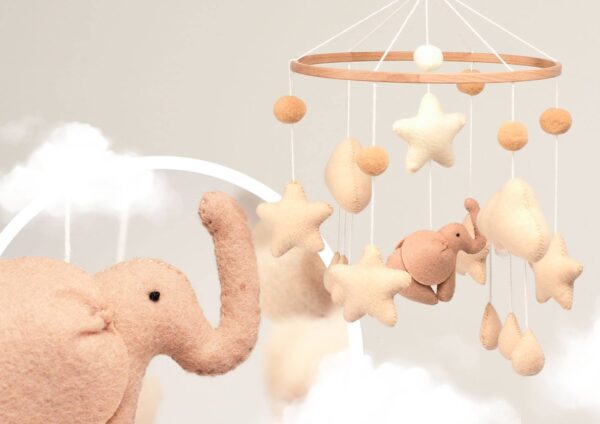 Neno Eli – Vrtuljak za krevetac s držačem - Image 2