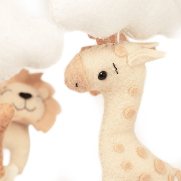 Neno Leo – Vrtuljak za krevetac s držačem - Image 2