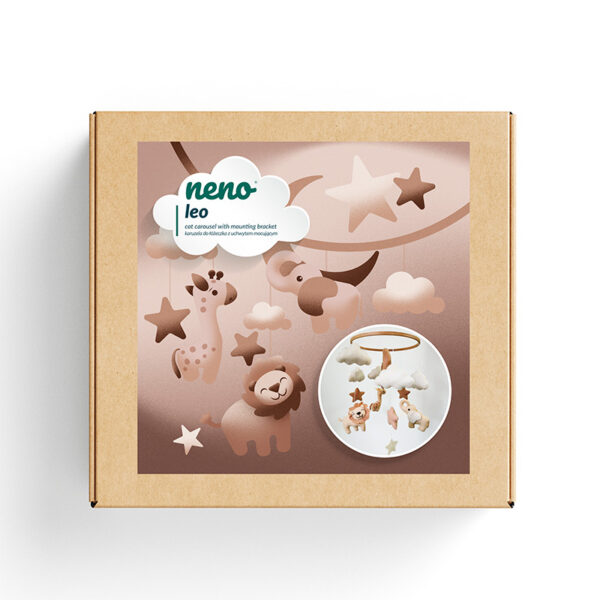 Neno Leo – Vrtuljak za krevetac s držačem - Image 4