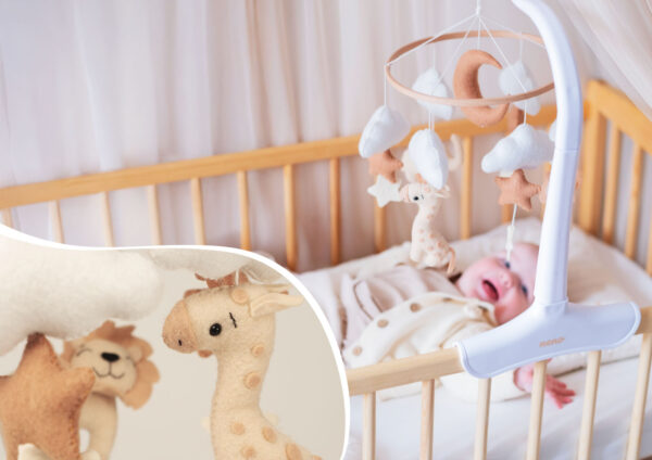 Neno Leo – Vrtuljak za krevetac s držačem - Image 8