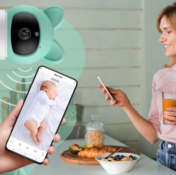 Neno Orso Profesionalni Wi-Fi IP baby monitor (Full HD, Tuya Smart) - Image 2