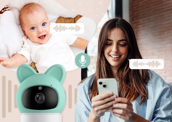Neno Orso Profesionalni Wi-Fi IP baby monitor (Full HD, Tuya Smart) - Image 4