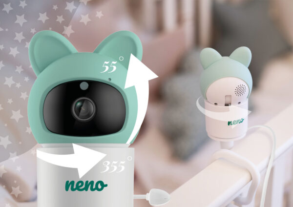 Neno Orso Profesionalni Wi-Fi IP baby monitor (Full HD, Tuya Smart) - Image 12