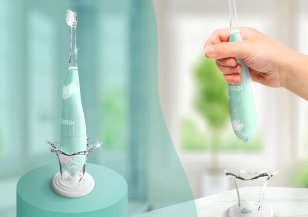 Neno_tutti_mint_v20230707-08 Neno Tutti – Električna četkica za zube za djecu (3-6 god.) Mint - Image 2